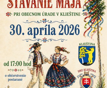 Stavanie mája 30.04.2026