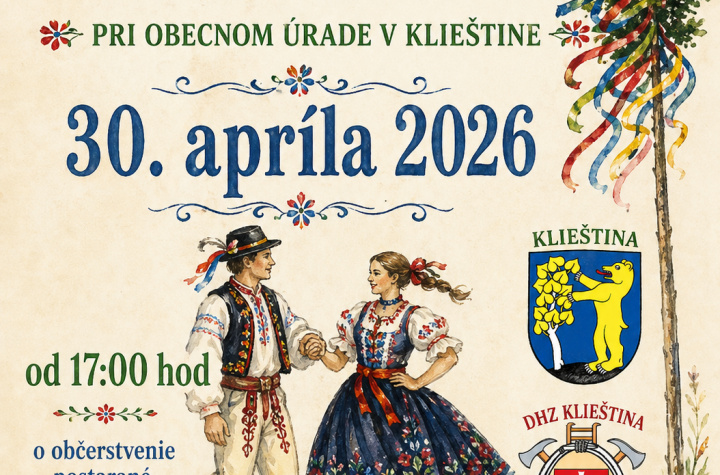 Stavanie mája 30.04.2026