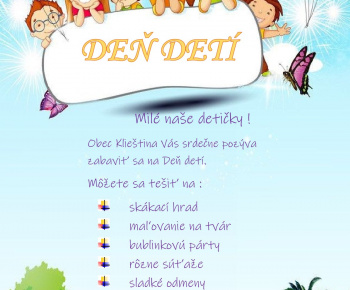 Deň detí dňa 30.05.2026