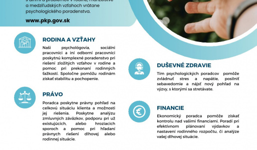 Poradne komplexnej pomoci, Národný projekt : Sieť odborného poradenstva 
