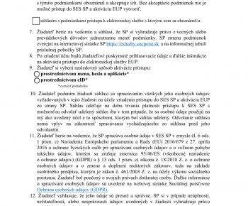 Elektronický účet poistenca Elektronický účet poistenca