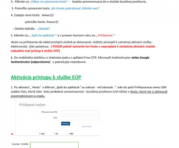 Elektronický účet poistenca Elektronický účet poistenca