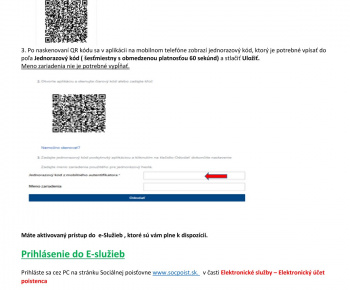 Elektronický účet poistenca Elektronický účet poistenca