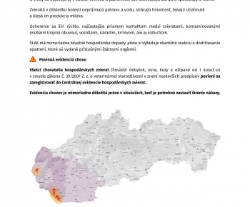 Bulletin Štátnej veterinárnej a potravinovej správy SR Bulletin Štátnej veterinárnej a potravinovej správy SR
