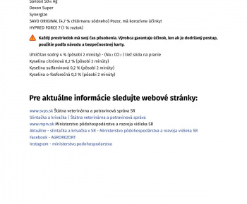 Bulletin Štátnej veterinárnej a potravinovej správy SR Bulletin Štátnej veterinárnej a potravinovej správy SR