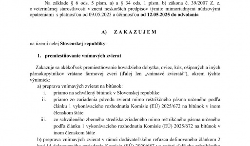 MNO SLAK účinné od 12.05.2025 