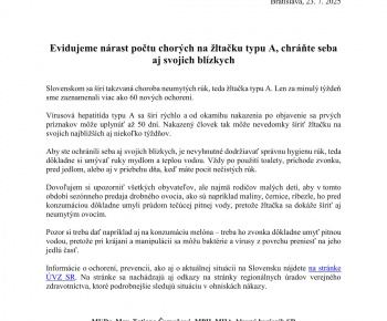 Žltačka rok 2025
