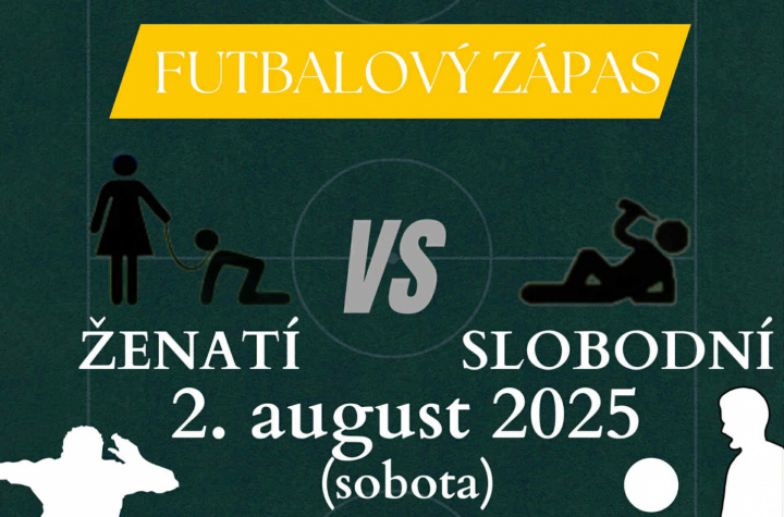 Futbal ženatí proti slobodným dňa 02.08.2025