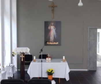 Konanie svätej omše v Dome smútku